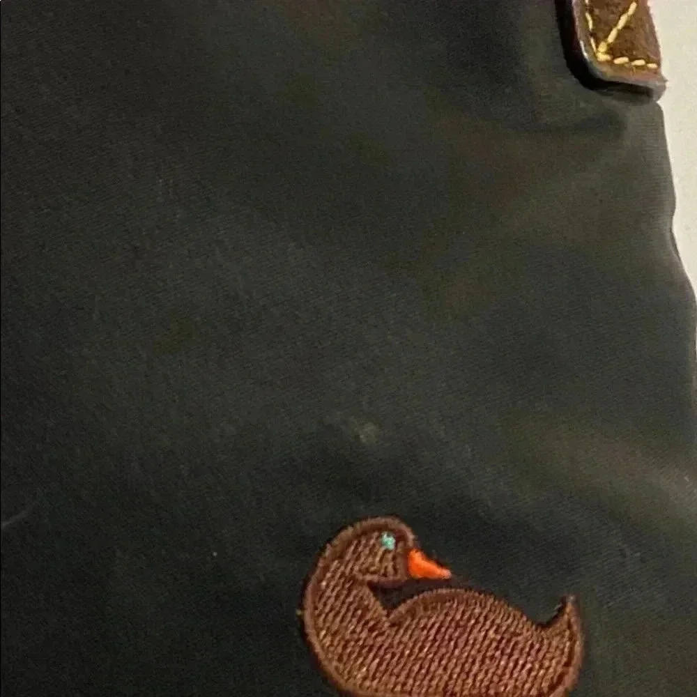 Dooney & Bourke  small Black nylon/  hobo bag